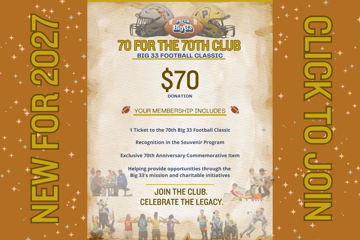 Big 33 70 For The 70th Club