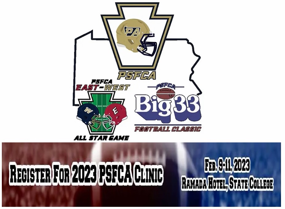 PSFCA Coaches Clinic Returns February 9-11, 2023 REGISTRATION INFO INCLUDED